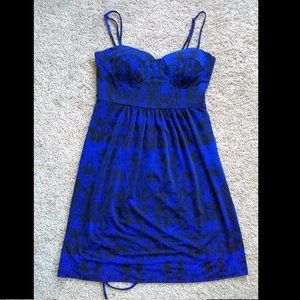 Black and Blue Dress, F21 Small